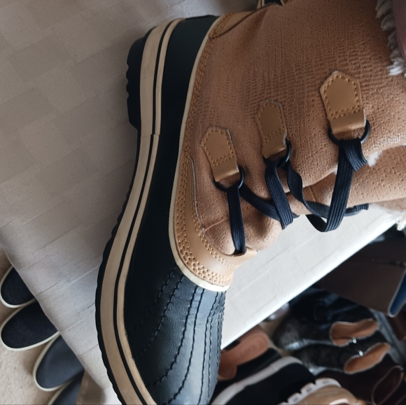 Sorel Tivoli 11 Faux Fur Suede Waterproof Boots - Picture 7 of 13